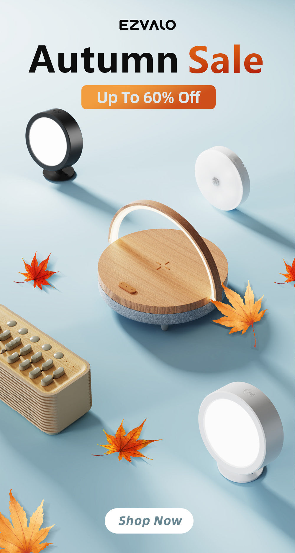 Smart Lighting for Your Home — 60% Off EZVALO Fall Promotion