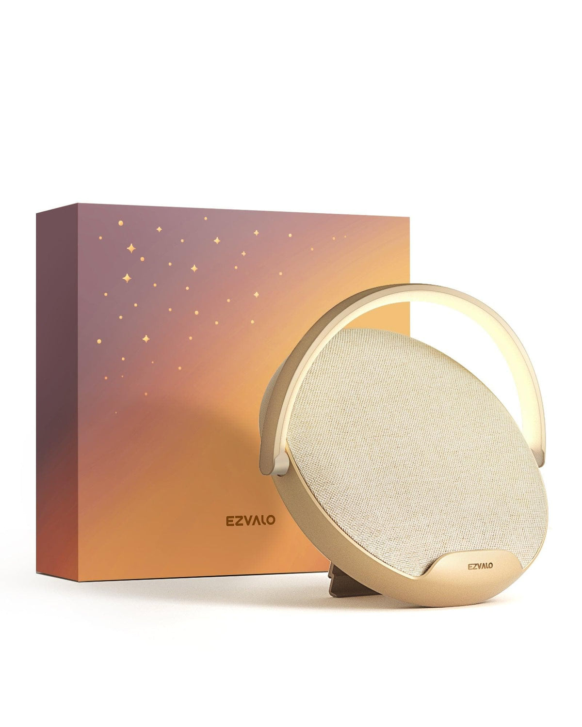 EZVALO EzFlex S Bedside Lamp Wireless Charger, Dimmable LED Night Light, Bluetooth Speaker - EZVALO