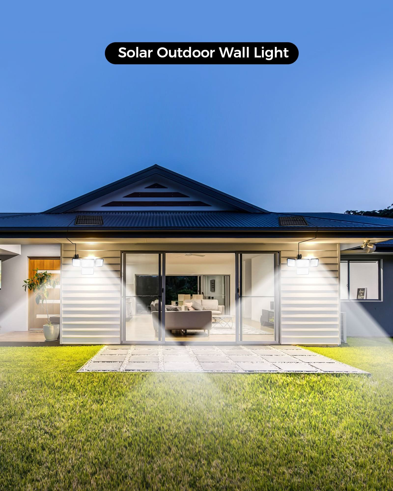 Waterproof Solar Outdoor Lights for Yard