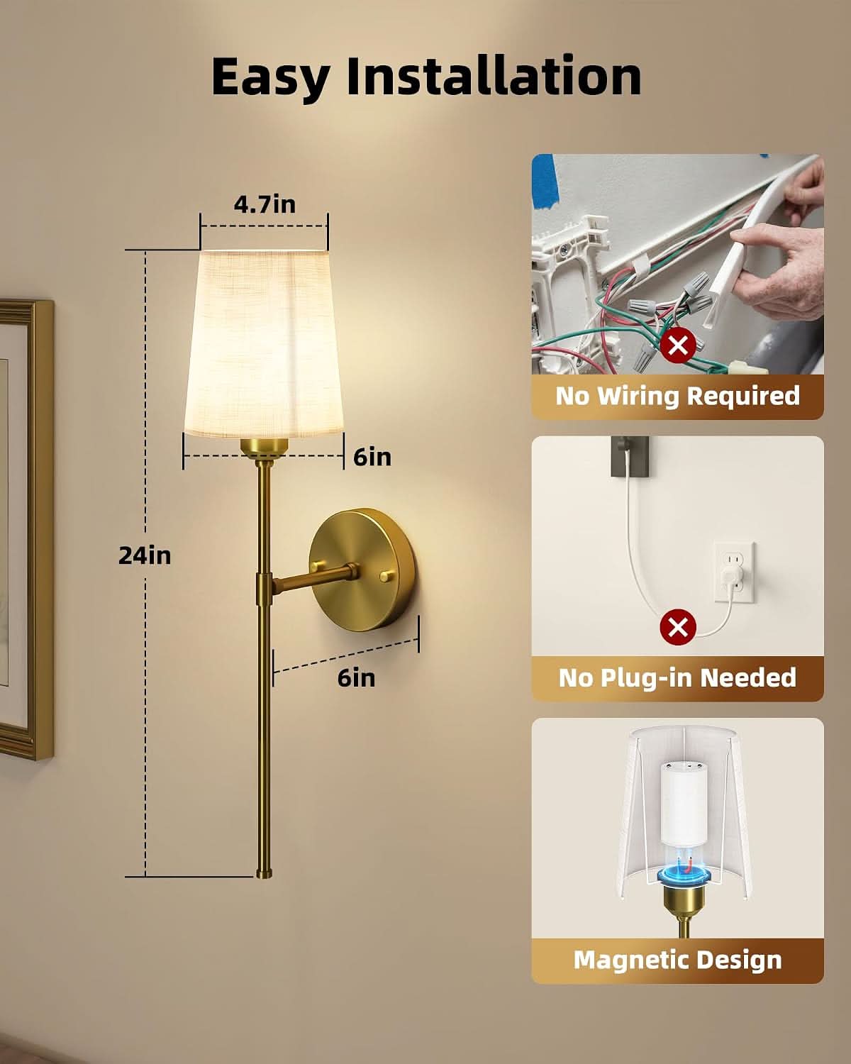 EZVALO EZWL05 Wall Lights