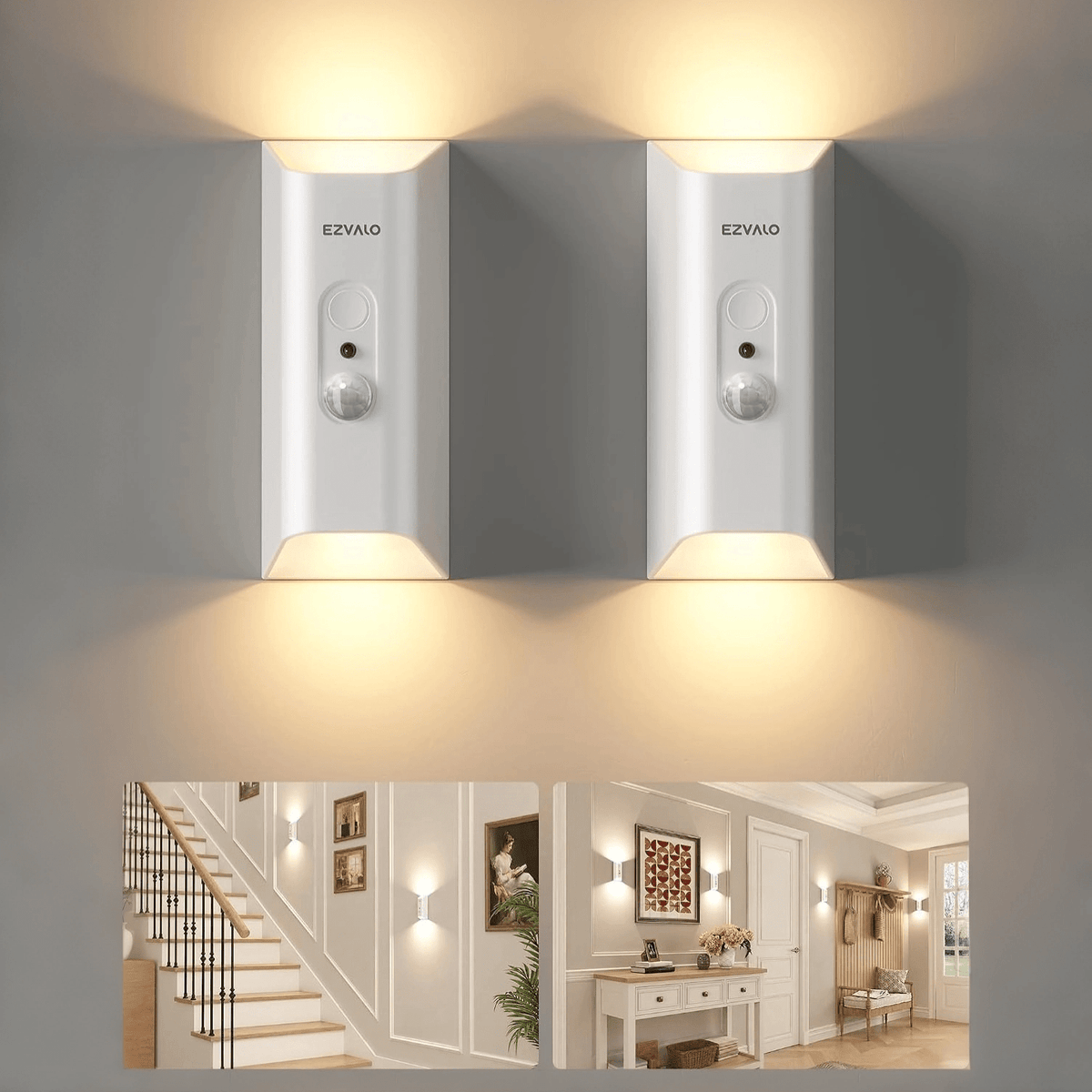 EZVALO EZWL03 Motion Sensor Wall Light - EZVALO