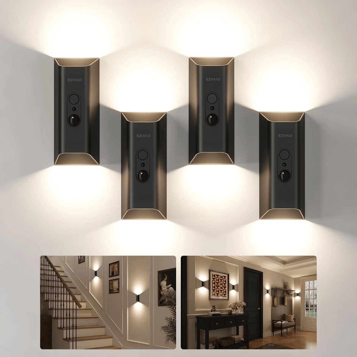 EZVALO EZWL03 Motion Sensor Wall Light - EZVALO