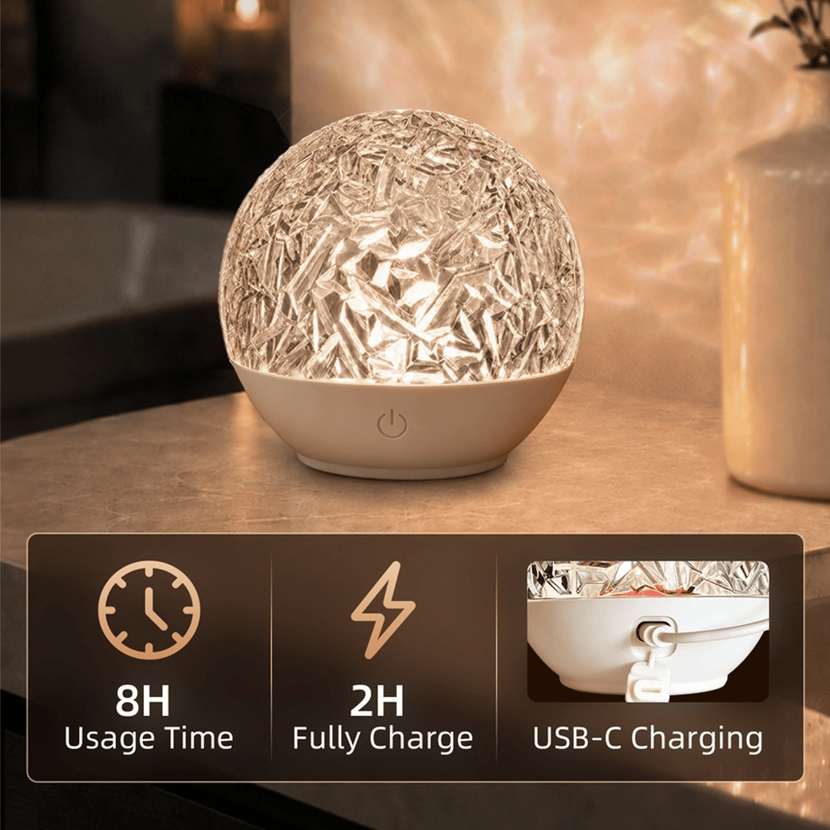 EZVALO Spa-Like RGB Shower Lamp - EZVALO