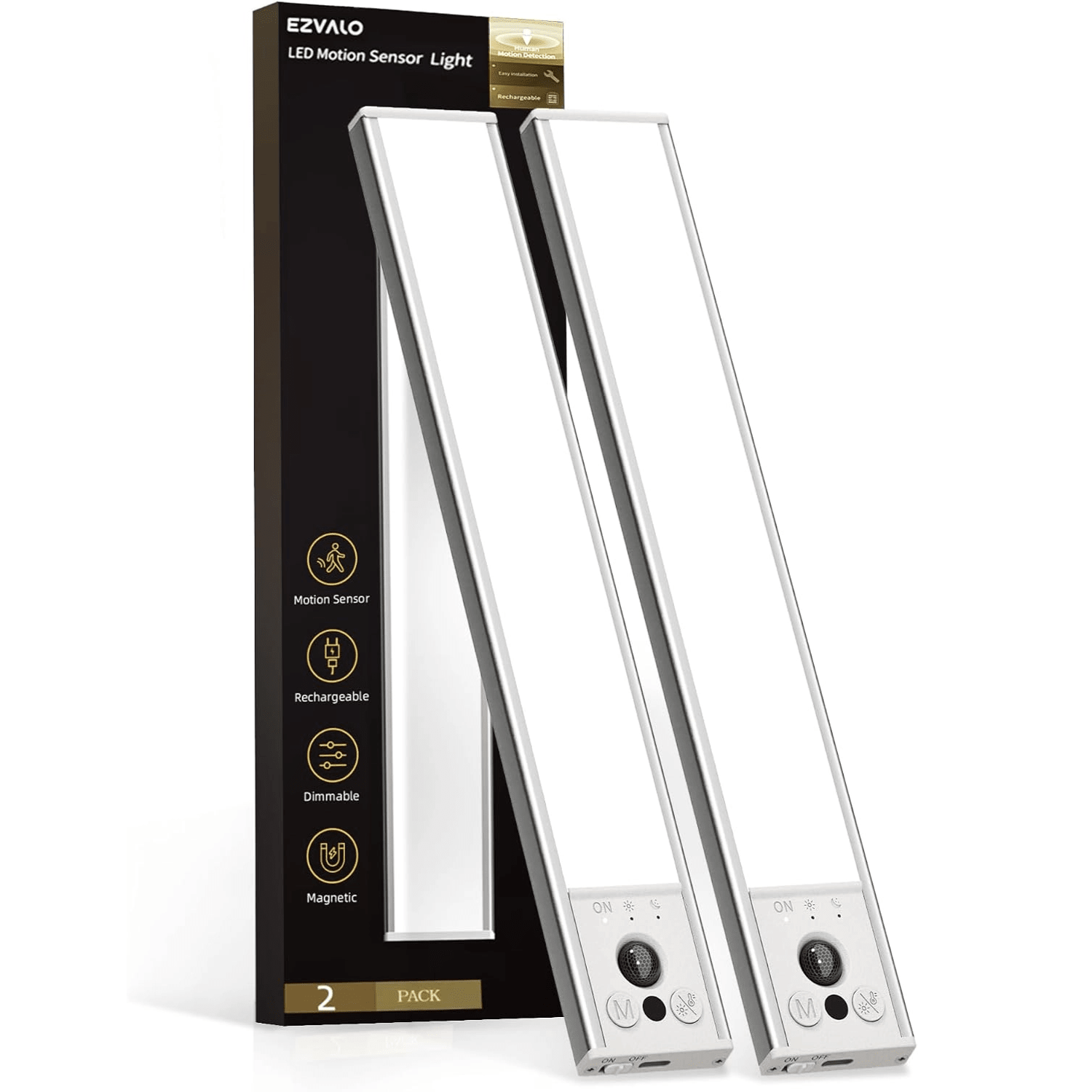 EZVALO UCL05 Under Cabinet Lighting (2 Pack) - EZVALO